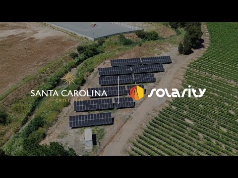 Planta solar para Viña Santa Carolina