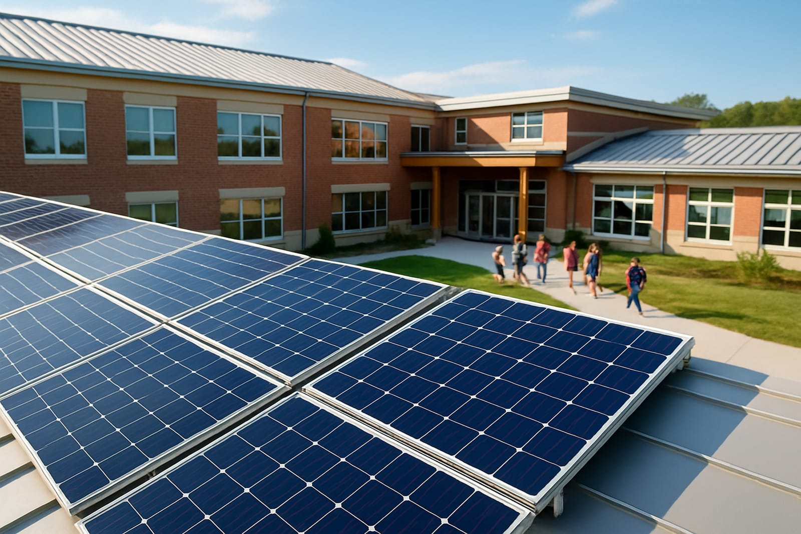 Cómo los paneles solares promueven el ahorro en colegios y universidades
